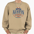 Austin Texas Old Tyme Senators Sweatshirt - Streetwear Style for Adults - T-Shirt, Sweatshirt, Hoodie