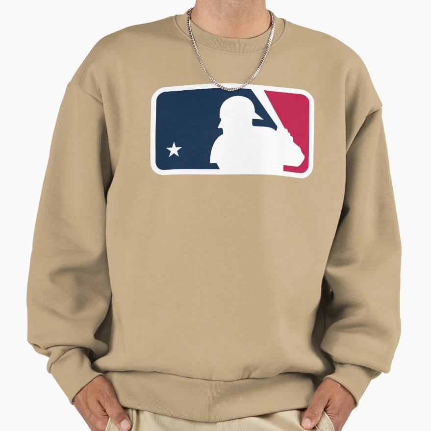 Junior Baseball League Star Sweatshirt - Casual Everyday Wear for Adults - T-Shirt, Sweatshirt, Hoodie