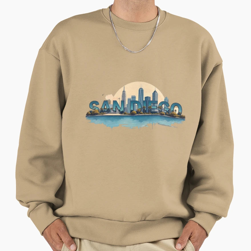 San Diego Sweatshirt - Novelty Apparel Unisex - T-Shirt, Sweatshirt, Hoodie