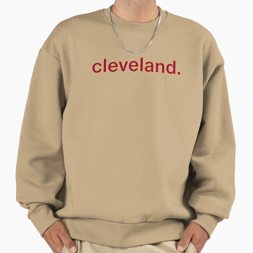 Cleveland Period Sweatshirt - Novelty Apparel Men Women - T-Shirt, Sweatshirt, Hoodie
