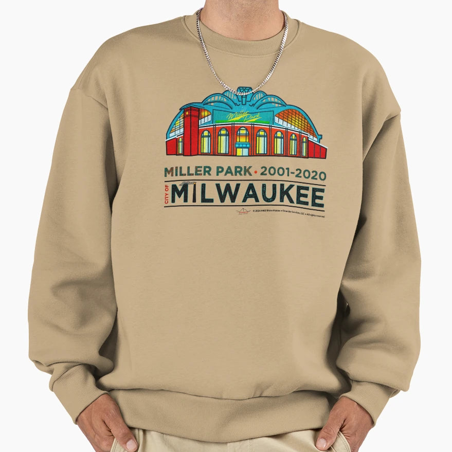 Miller Park 2001 2020 Sweatshirt - Novelty Apparel Unisex - T-Shirt, Sweatshirt, Hoodie