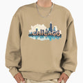 Chicago Sweatshirt - Aesthetic Graphic Men Women - T-Shirt, Sweatshirt, Hoodie