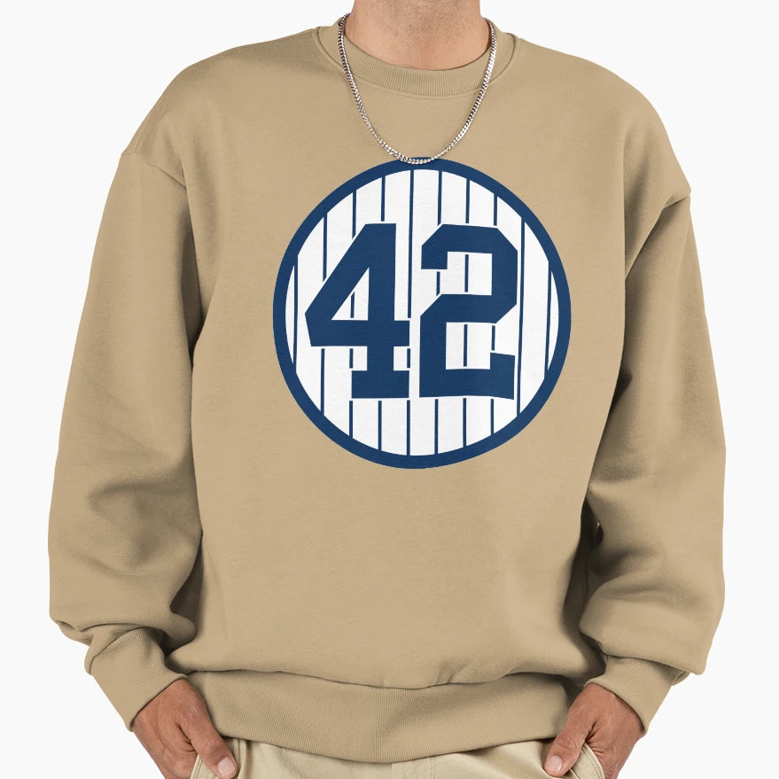 Mariano Rivera 42 Jersey Number Sweatshirt - Minimalist Print Men Women - T-Shirt, Sweatshirt, Hoodie