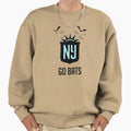 Go Bats Flying Sweatshirt - Novelty Apparel for Adults - T-Shirt, Sweatshirt, Hoodie