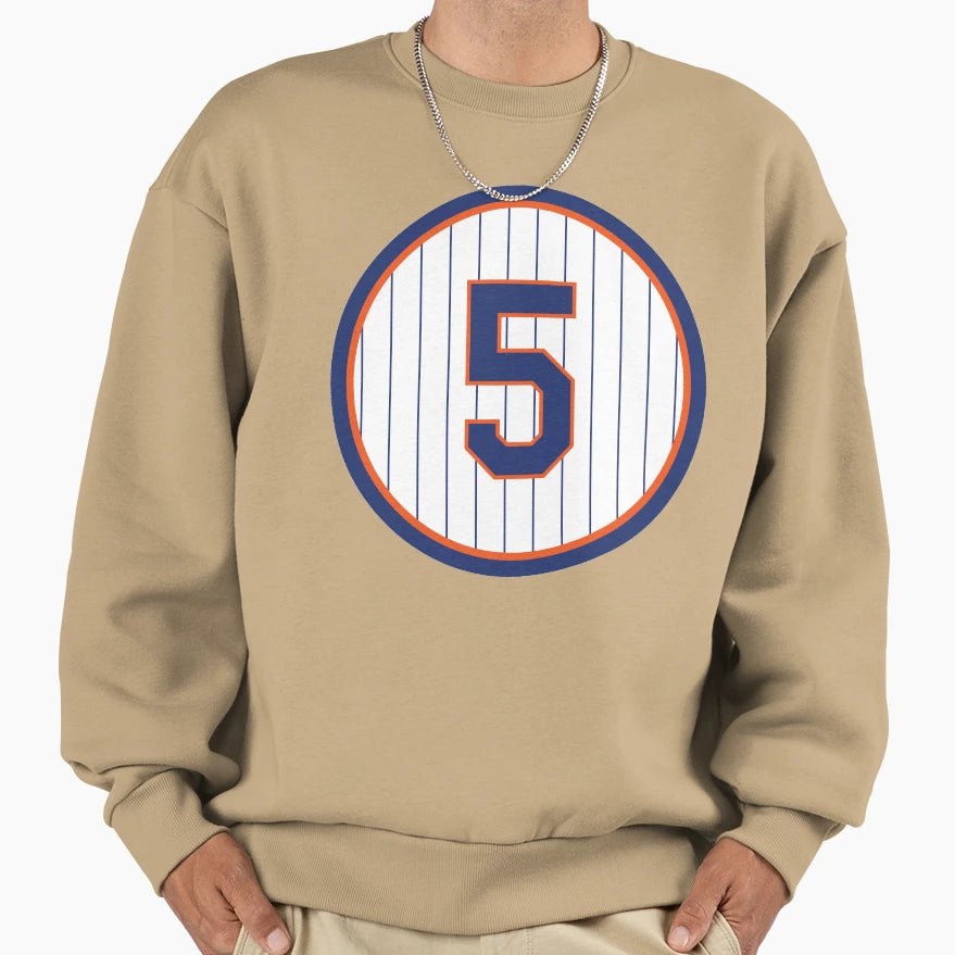 David Wright 5 Jersey Number Sweatshirt - Unique Graphic Men Women - T-Shirt, Sweatshirt, Hoodie