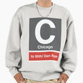 Chicago Cta Sign Sweatshirt - Streetwear Style Men Women - T-Shirt, Sweatshirt, Hoodie