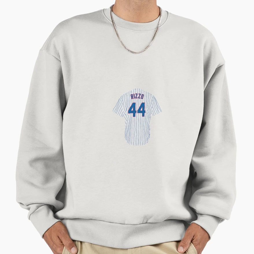 Anthony Rizzo Jersey Sweatshirt - Unique Graphic Unisex - T-Shirt, Sweatshirt, Hoodie