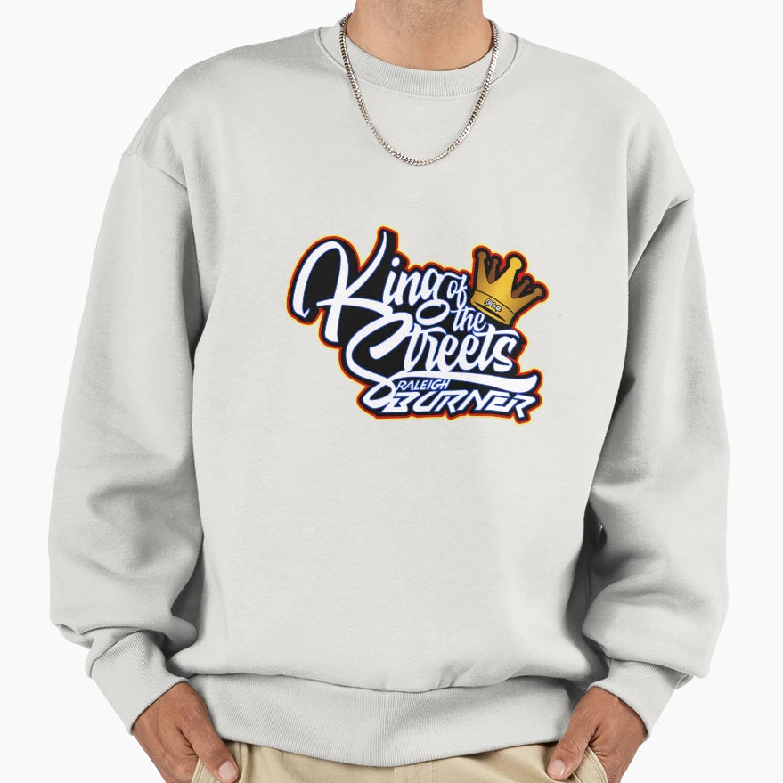 King Streets Burner Sweatshirt - Trendy Graphic for Adults - T-Shirt, Sweatshirt, Hoodie