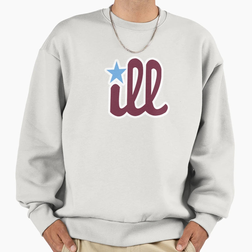 Ill Powder Blue Sweatshirt - Custom Art Print for Adults - T-Shirt, Sweatshirt, Hoodie
