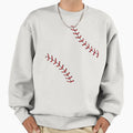 Baseball Lace Stitches Sweatshirt - Unique Graphic Men Women - T-Shirt, Sweatshirt, Hoodie