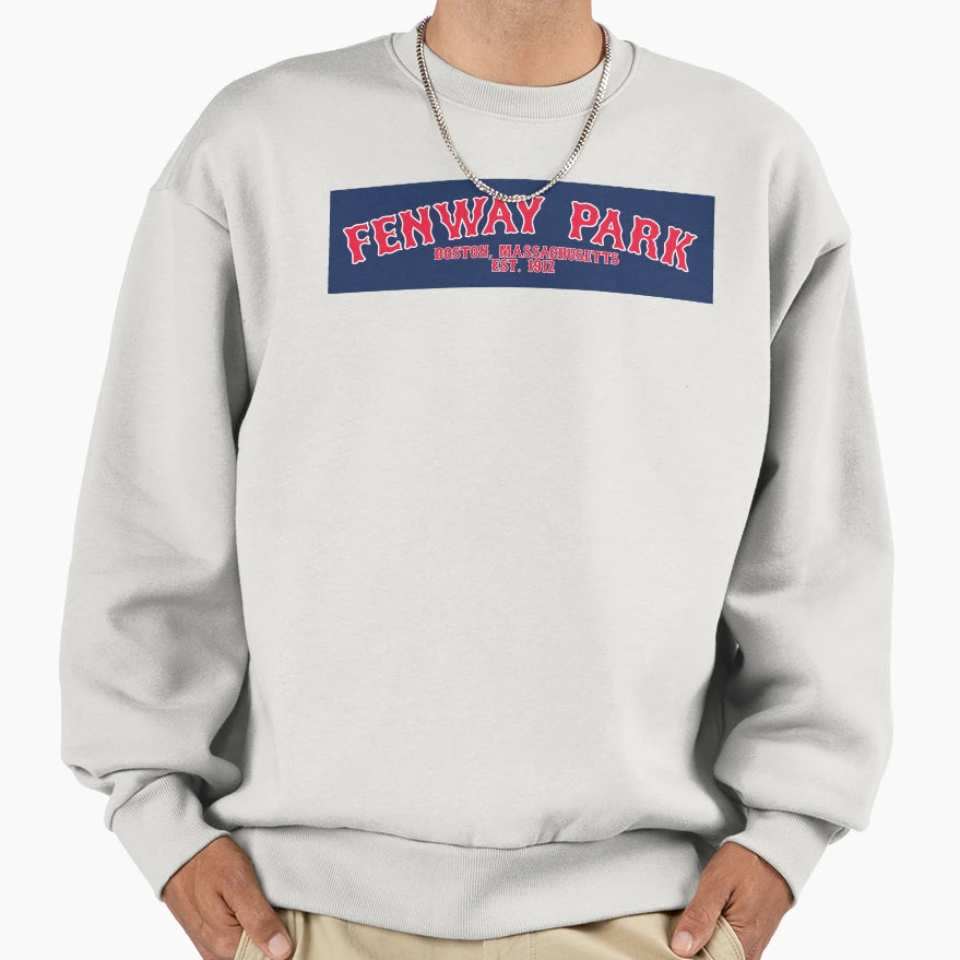 Fenway Park Sweatshirt - Aesthetic Graphic Men Women - T-Shirt, Sweatshirt, Hoodie