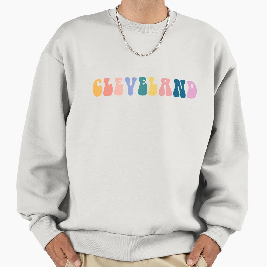 Cleveland Vibes Sweatshirt - Trendy Graphic for Adults - T-Shirt, Sweatshirt, Hoodie