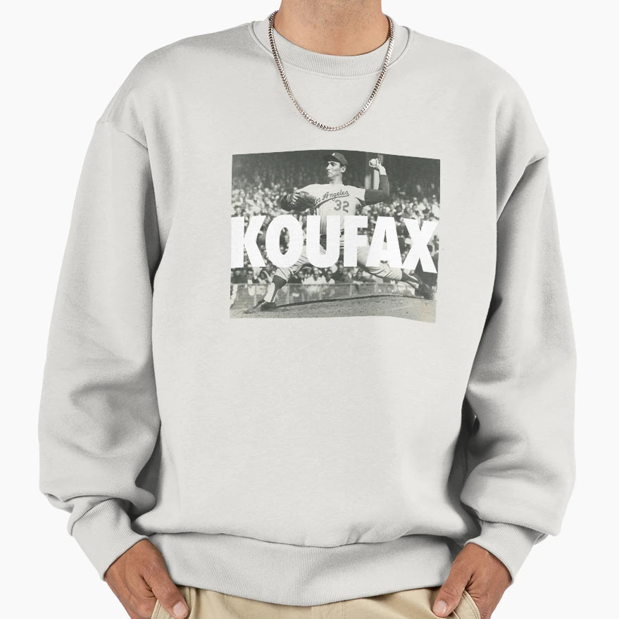 Sandy Koufax Sweatshirt - Trendy Graphic for Adults - T-Shirt, Sweatshirt, Hoodie