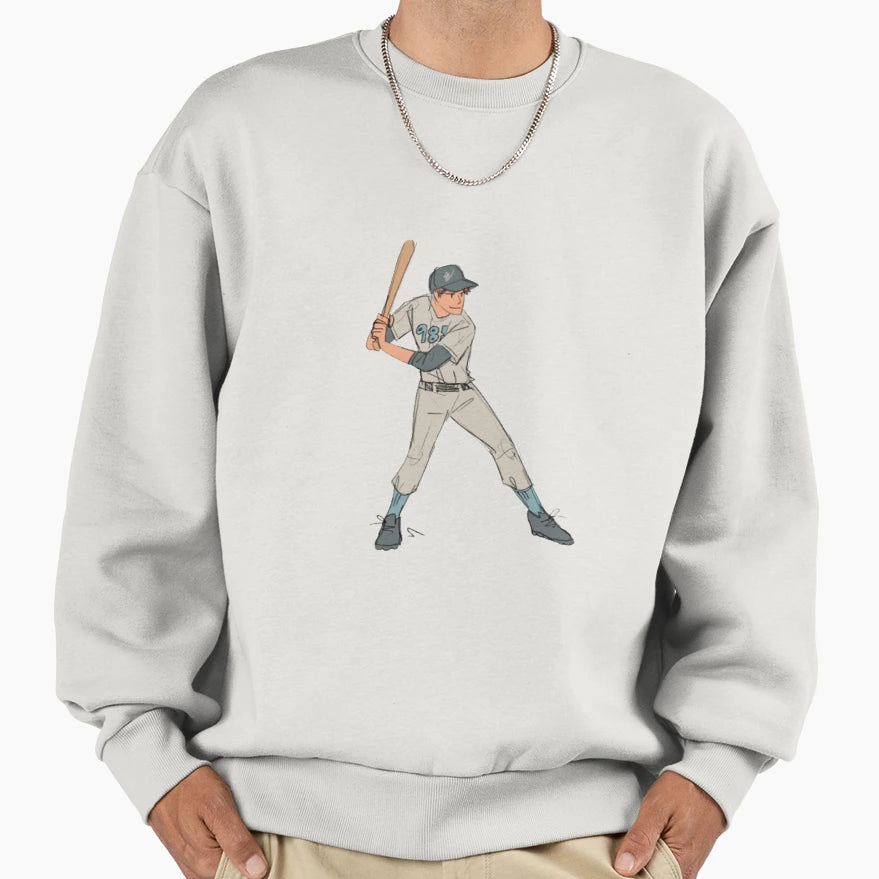Jerma Baseball Sweatshirt - Aesthetic Graphic Men Women - T-Shirt, Sweatshirt, Hoodie