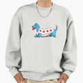 Chicago Dog Sweatshirt - Custom Art Print Unisex - T-Shirt, Sweatshirt, Hoodie