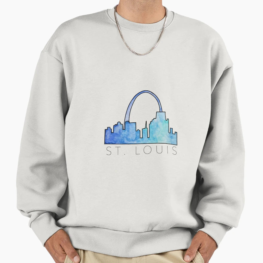 St Louis Sweatshirt - Streetwear Style for Adults - T-Shirt, Sweatshirt, Hoodie