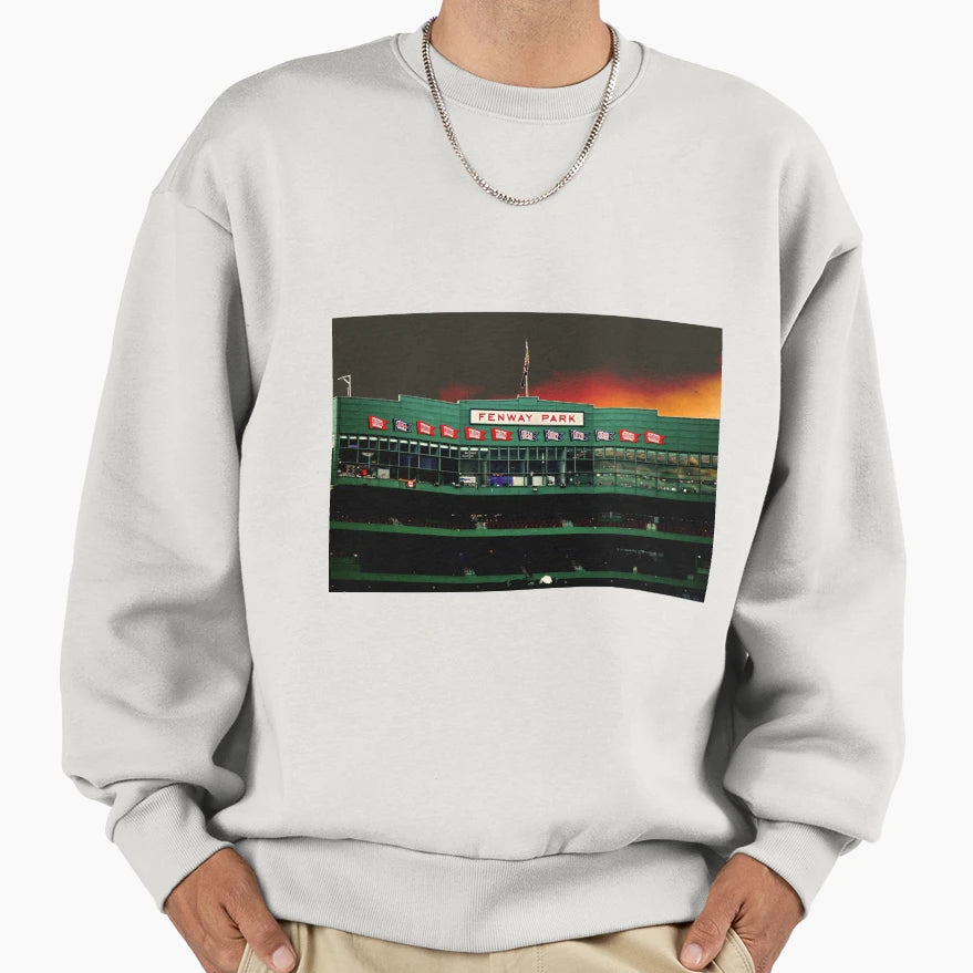 Fenway Park Sweatshirt - Custom Art Print Men Women - T-Shirt, Sweatshirt, Hoodie
