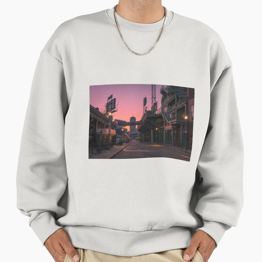 Fenway Park Boston Sweatshirt - Custom Art Print Unisex - T-Shirt, Sweatshirt, Hoodie
