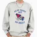 Dead Inside But Go Bills Sweatshirt - Trendy Graphic for Adults - T-Shirt, Sweatshirt, Hoodie