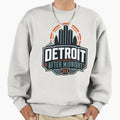 Detroit After Midnight 313 Skyline Sweatshirt - Trendy Graphic for Adults - T-Shirt, Sweatshirt, Hoodie