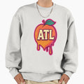 Atl Drip Peach Atlanta Streetwear Sweatshirt - Casual Everyday Wear Unisex - T-Shirt, Sweatshirt, Hoodie