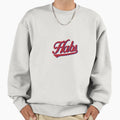 Habs Script Red Sweatshirt - Trendy Graphic Men Women - T-Shirt, Sweatshirt, Hoodie