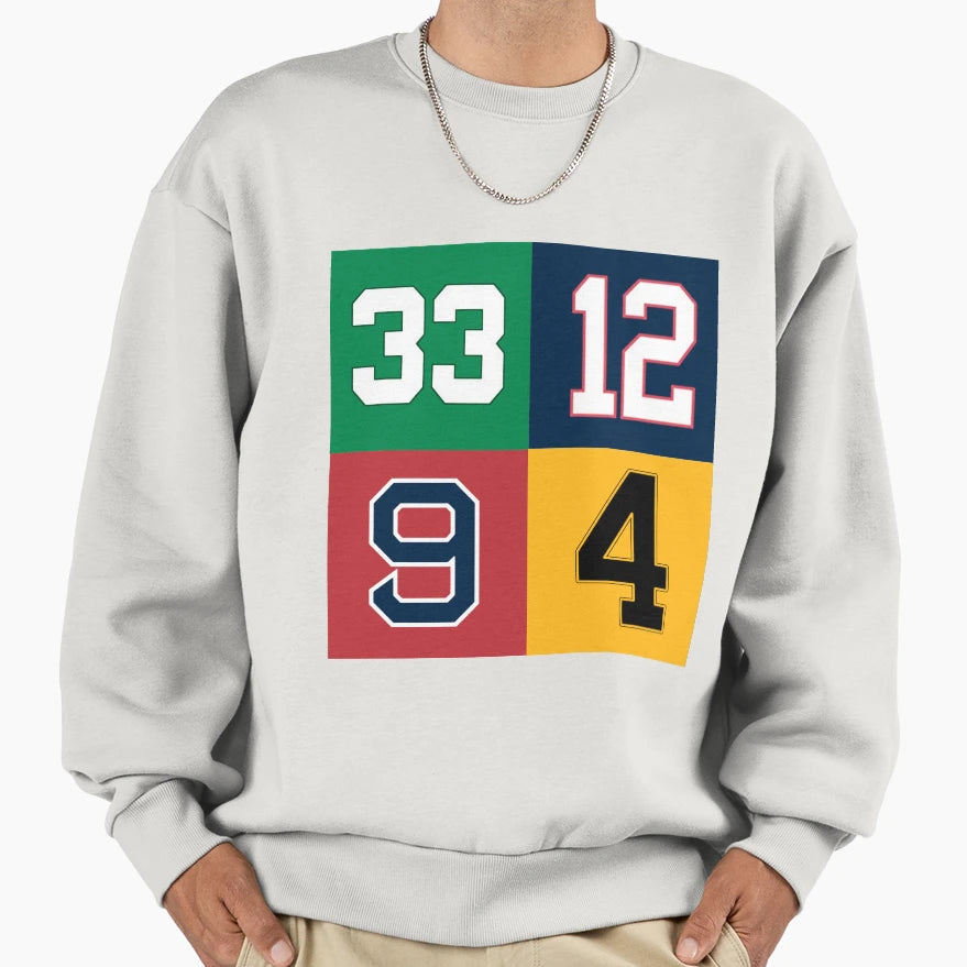 Boston Sports Legends Sweatshirt - Aesthetic Graphic Men Women - T-Shirt, Sweatshirt, Hoodie