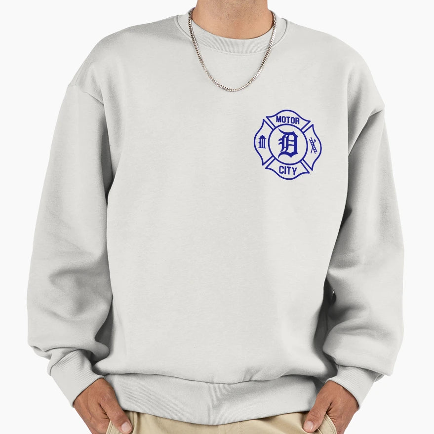 Motor City Maltese Sweatshirt - Trendy Graphic Unisex - T-Shirt, Sweatshirt, Hoodie
