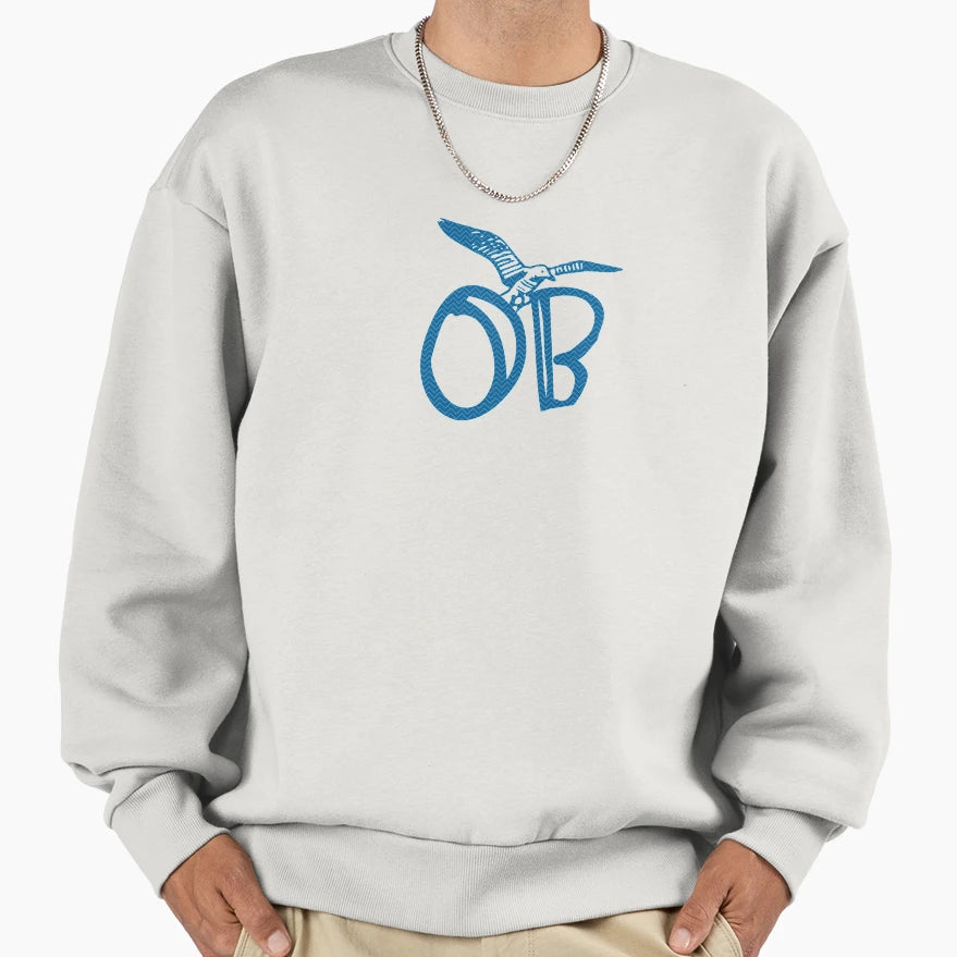 Ocean Beach Ob Zig Zag Sweatshirt - Casual Everyday Wear for Adults - T-Shirt, Sweatshirt, Hoodie