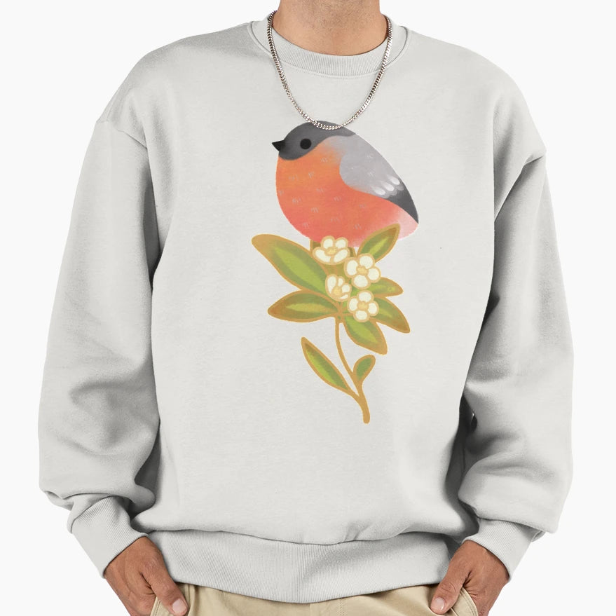 Eurasian Bullfinch 2 Sweatshirt - Novelty Apparel Men Women - T-Shirt, Sweatshirt, Hoodie