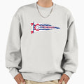 Cincinnati Flag Pennant Sweatshirt - Novelty Apparel for Adults - T-Shirt, Sweatshirt, Hoodie