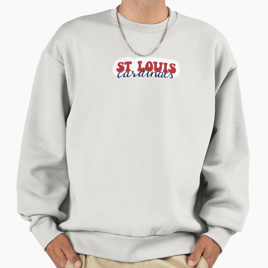 St Louis Cardinals Sweatshirt - Graphic Print for Adults - T-Shirt, Sweatshirt, Hoodie