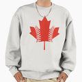 Maple Leaf Baseball Sweatshirt - Streetwear Style for Adults - T-Shirt, Sweatshirt, Hoodie