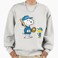 Snoopy Woodstock Baseball Fun Sweatshirt - Minimalist Print for Adults - T-Shirt, Sweatshirt, Hoodie