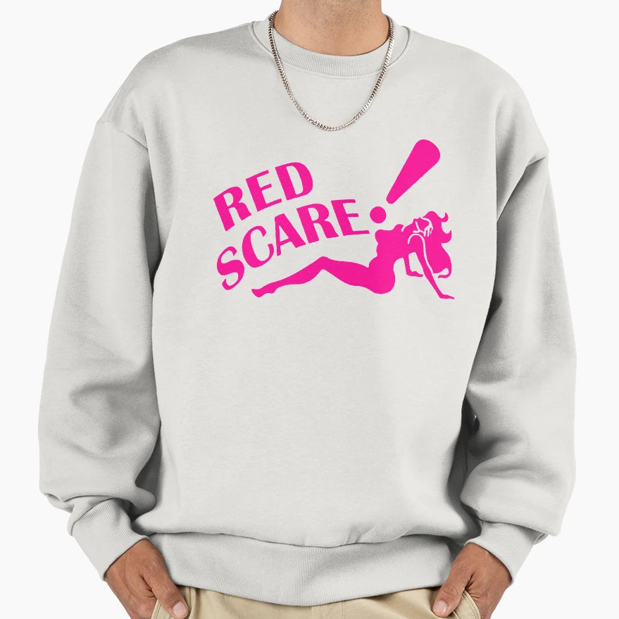 Red Scare Sweatshirt - Novelty Apparel for Adults - T-Shirt, Sweatshirt, Hoodie