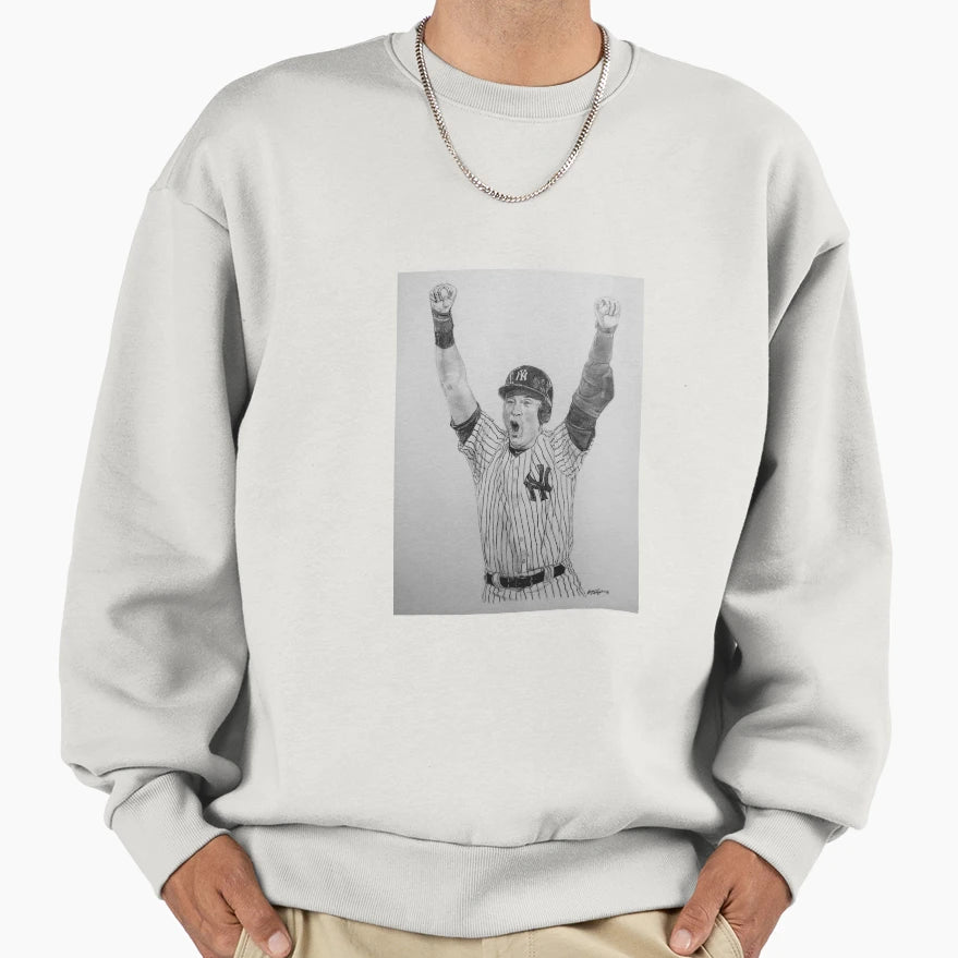 Jeter Home Run Sweatshirt - Fun Novelty Design Men Women - T-Shirt, Sweatshirt, Hoodie