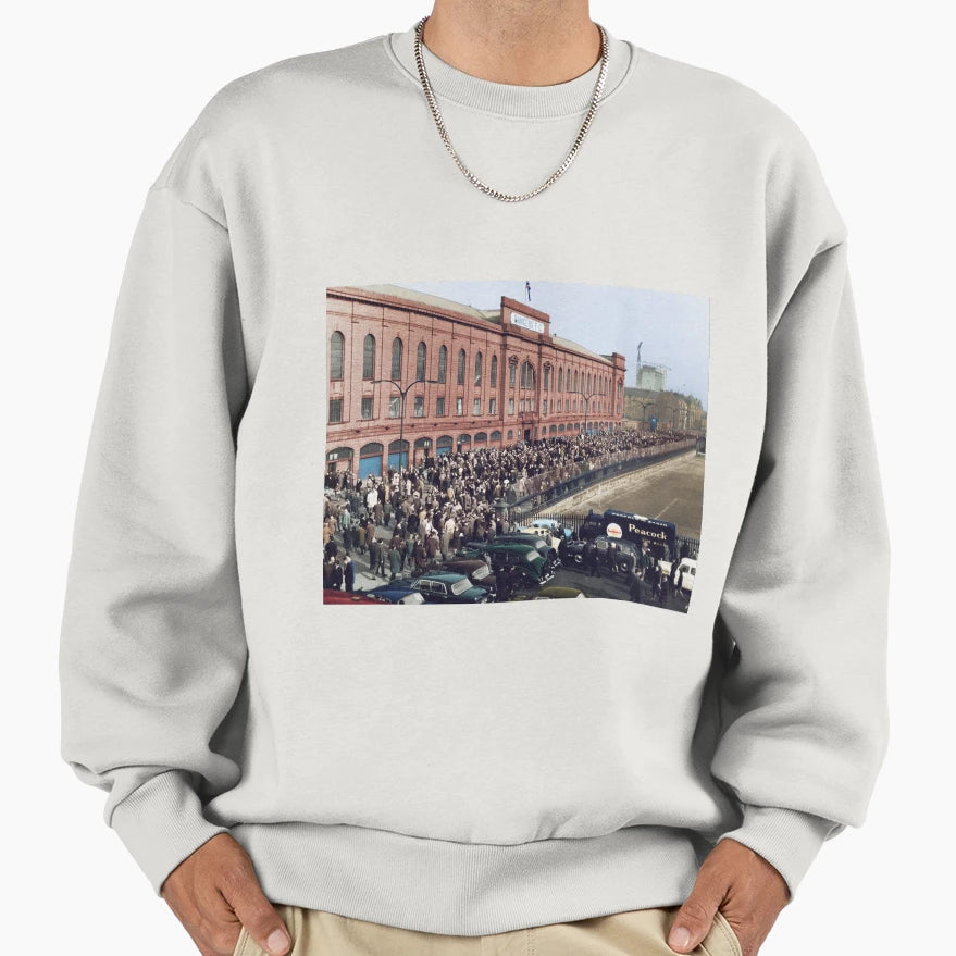 Old Ibrox Sweatshirt - Graphic Print Men Women - T-Shirt, Sweatshirt, Hoodie