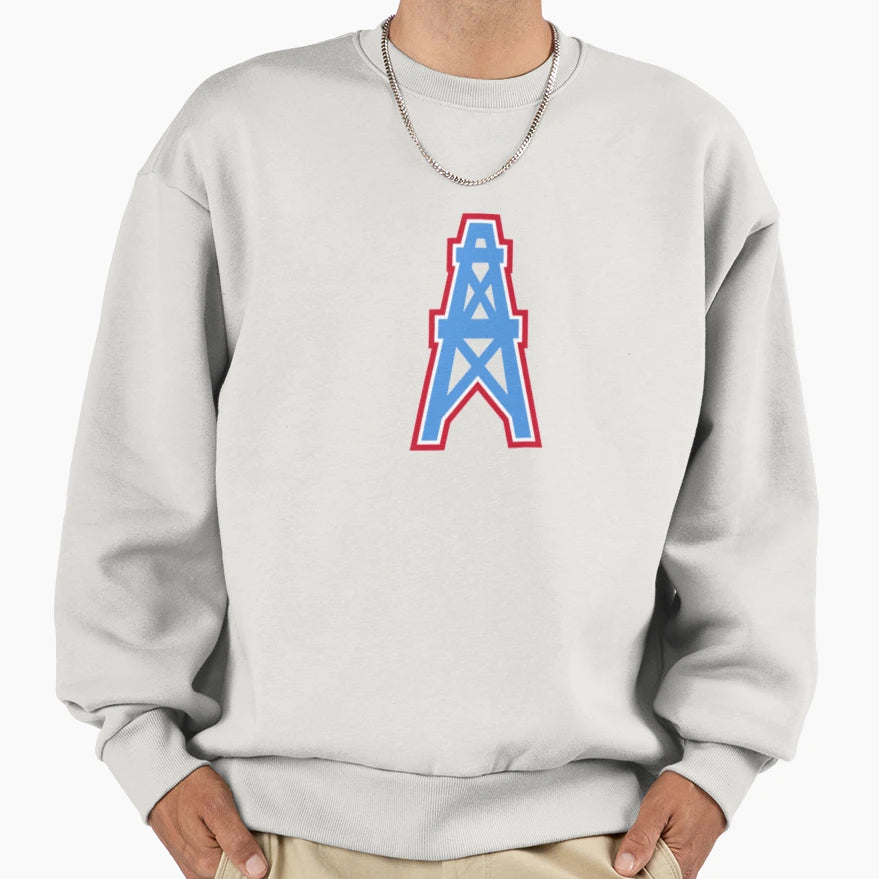 Houston Oilers G200 Icon Sweatshirt - Aesthetic Graphic Men Women - T-Shirt, Sweatshirt, Hoodie