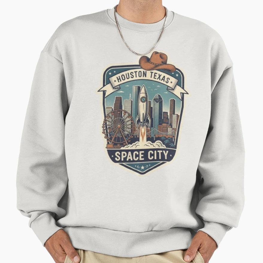 Houston Texas Sweatshirt - Streetwear Style Men Women - T-Shirt, Sweatshirt, Hoodie