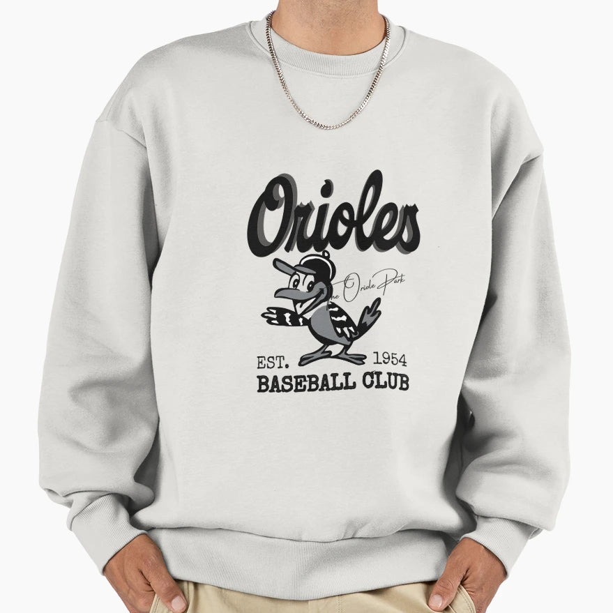 Orioles Baseball Sweatshirt - Trendy Graphic for Adults - T-Shirt, Sweatshirt, Hoodie