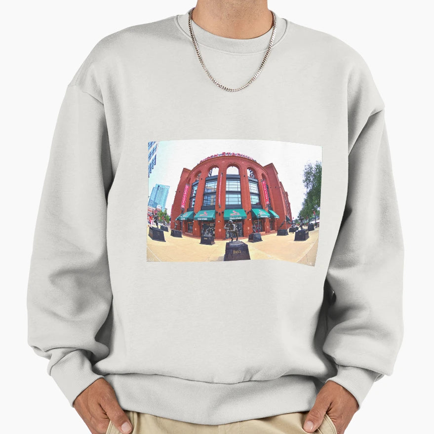 Baseball Stadium Sweatshirt - Aesthetic Graphic for Adults - T-Shirt, Sweatshirt, Hoodie