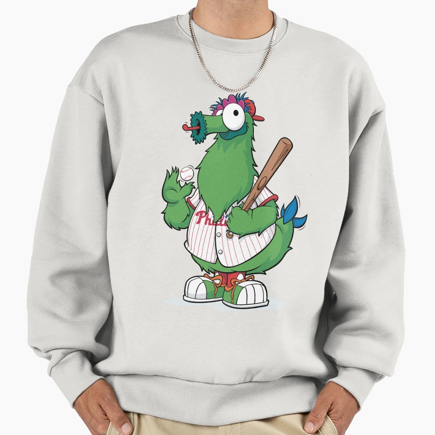 Mascot Phillie Phanatic Sweatshirt - Fun Novelty Design Men Women - T-Shirt, Sweatshirt, Hoodie