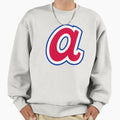 Small Lettering Scarlet White And Blue Sweatshirt - Graphic Print Men Women - T-Shirt, Sweatshirt, Hoodie