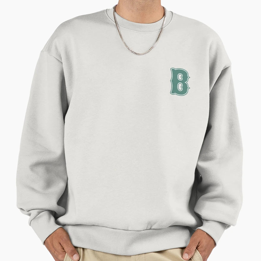 Green B Sweatshirt - Unique Graphic for Adults - T-Shirt, Sweatshirt, Hoodie