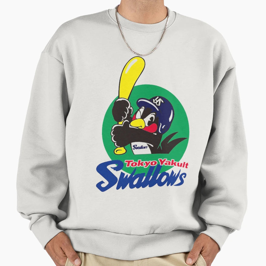 Tokyo Yakult Swallows Sweatshirt - Novelty Apparel Men Women - T-Shirt, Sweatshirt, Hoodie