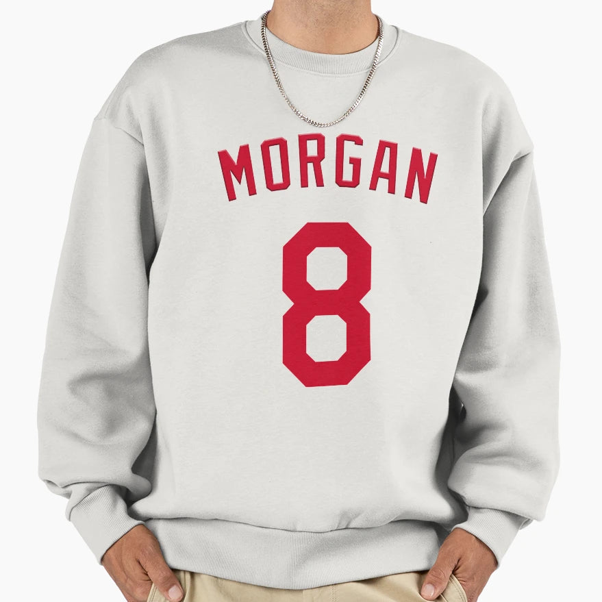 Joe Morgan Sweatshirt - Custom Art Print Men Women - T-Shirt, Sweatshirt, Hoodie