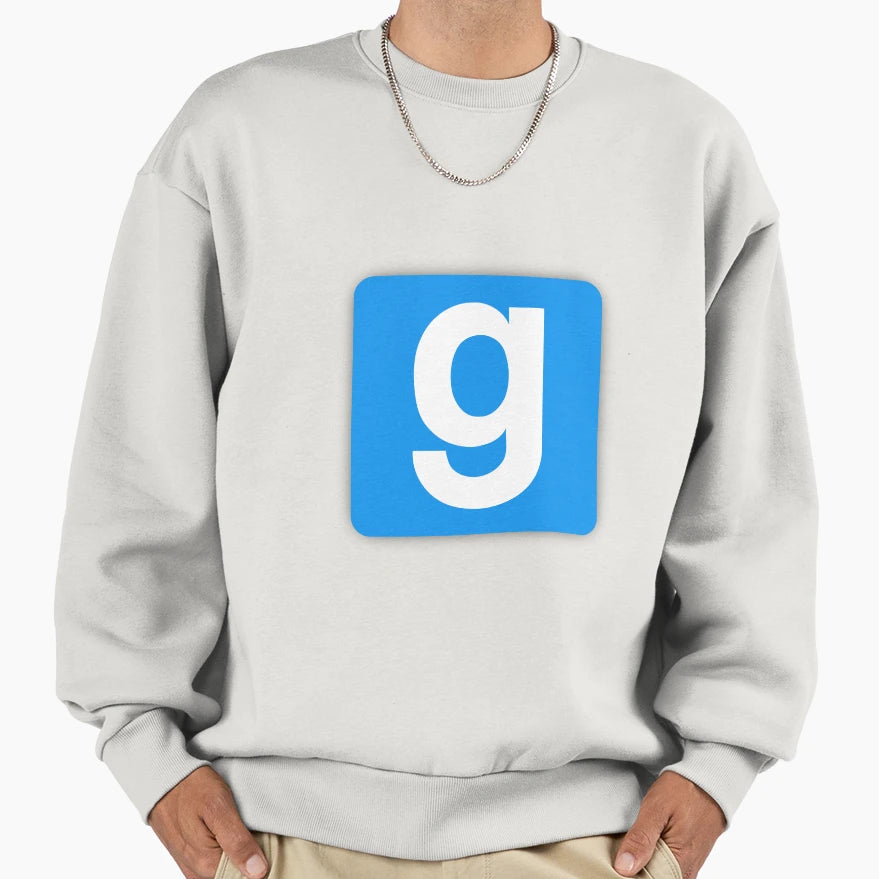 Garrys Mod Sweatshirt - Minimalist Print Men Women - T-Shirt, Sweatshirt, Hoodie