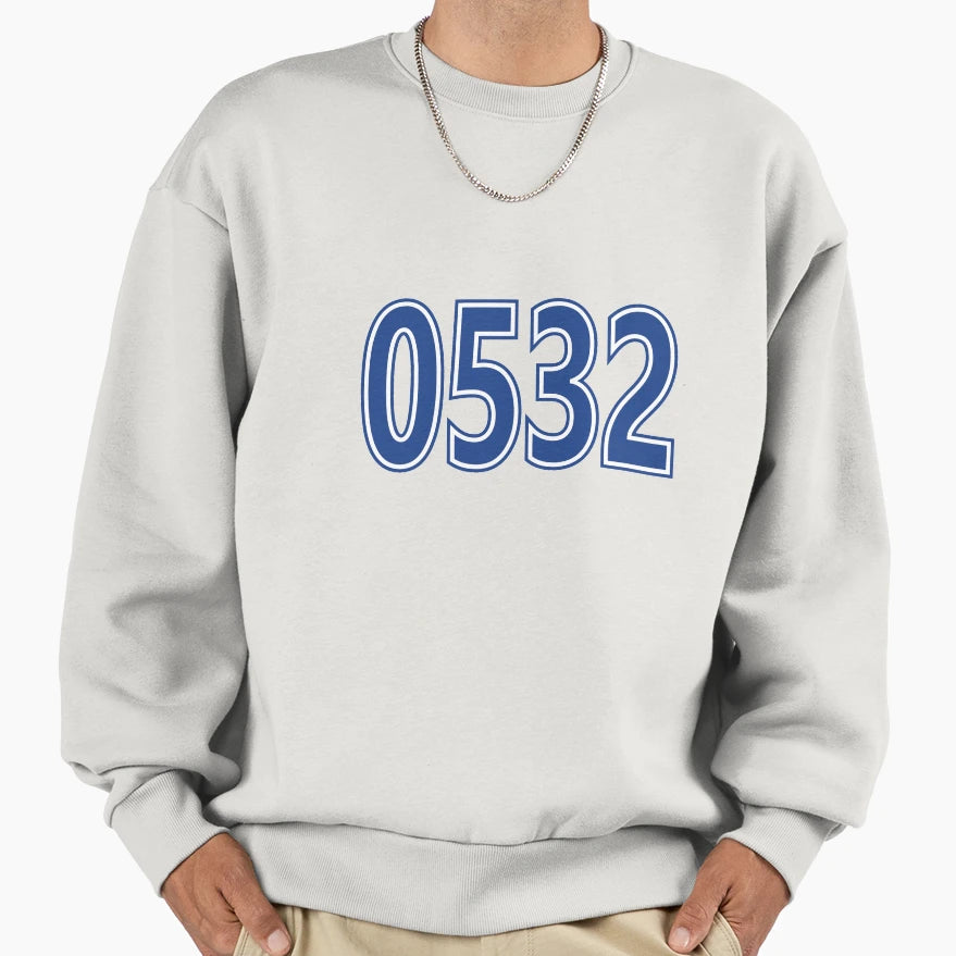 Leeds 0532 Dialling Code Sweatshirt - Minimalist Print Unisex - T-Shirt, Sweatshirt, Hoodie