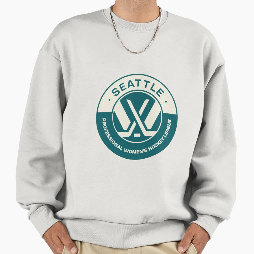 Seattle Pwhl Logo Sweatshirt - Aesthetic Graphic Unisex - T-Shirt, Sweatshirt, Hoodie