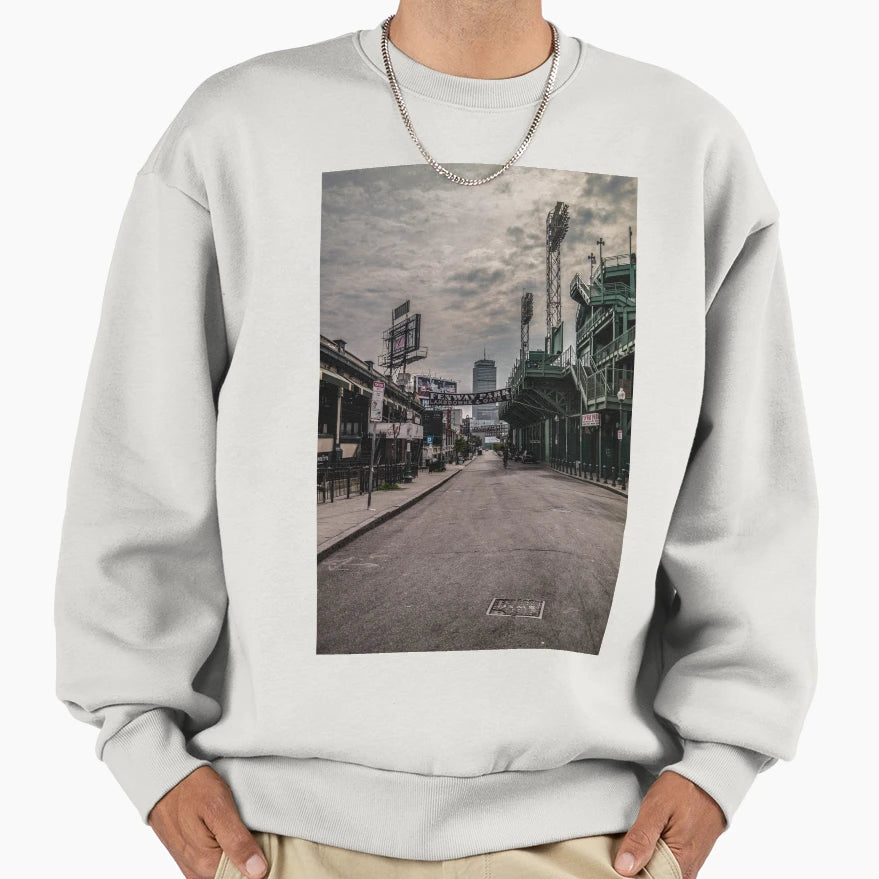 Fenway Park Boston Sweatshirt - Casual Everyday Wear for Adults - T-Shirt, Sweatshirt, Hoodie